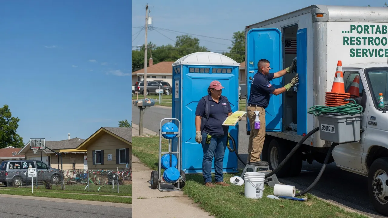 Portable Toilet Rental in Owosso, MI near me